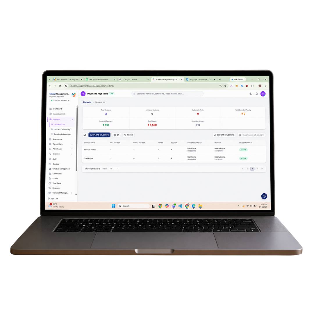 Student Status Tracking